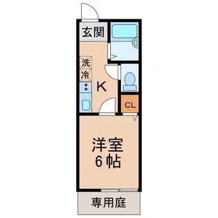 TJ御坊【1階】の間取り