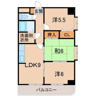 ラフィーネ クロダ【4階】の間取り