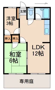 モデルノ【1階】の間取り