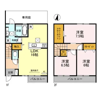 シェソワ坂ノ上の間取り