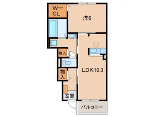モデルノⅠ【1階】の間取り
