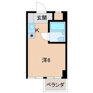 クレール大門川【3階】の間取り