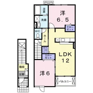 エテルノ Ⅰ【2階】の間取り