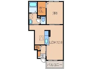 モルゲンロートⅠ【1階】の間取り