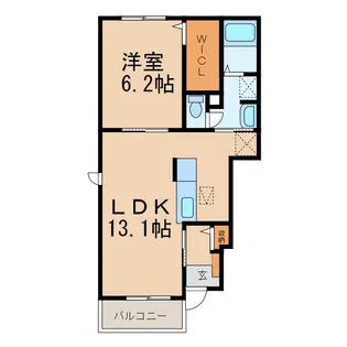 たいしの杜Ⅰ【1階】の間取り