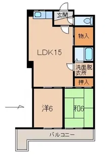 VIA SACRA関戸【3階】の間取り