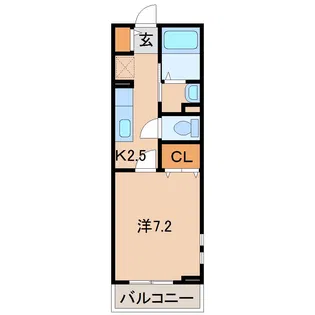 ベーネ ルナ【2階】の間取り