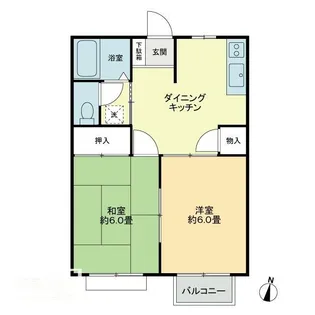 フォブールホロニックA【A201号室】の間取り