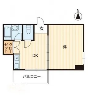 メゾン塩屋【0301号室】の間取り