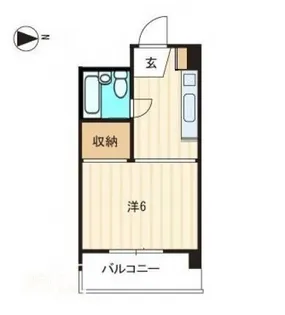 ホワイトマンション【0303号室】の間取り