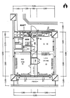 1LDKの間取り画像