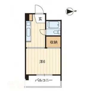 ホワイトマンション【0302号室】の間取り