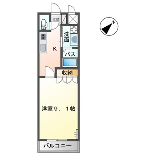 ボア・ソルテ【2階】の間取り