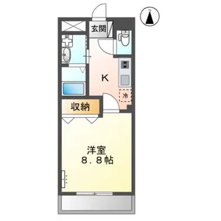 リリア【3階】の間取り