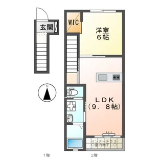 ソラーレ【2階】の間取り