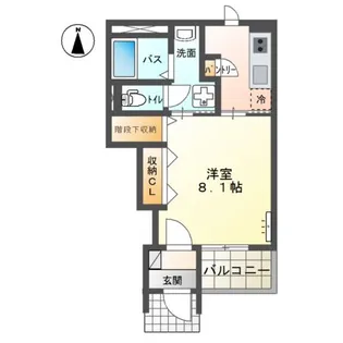 カンパニュラ【1階】の間取り