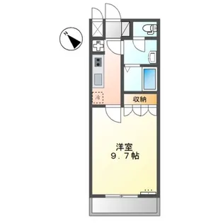 エスポアール【2階】の間取り