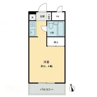 メゾンド西宝町【1階】の間取り