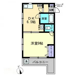 宮脇第8マンション【4階】の間取り