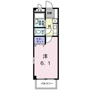 ジョイフル 井上【2階】の間取り