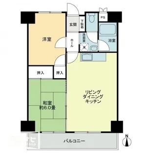 グランドメゾン松島【603号室】の間取り