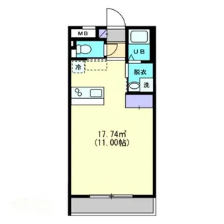 レジデンスM【2階】の間取り