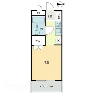 アーバンハイツ紫雲【4階】の間取り