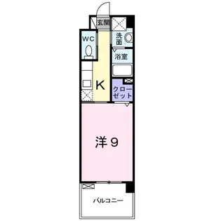 セントレア【406号室】の間取り