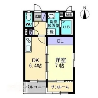 Luonto Kitacho【3階】の間取り