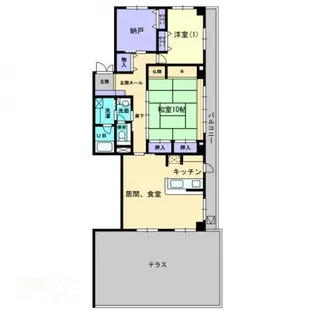 アルカディア西内町【902号室】の間取り