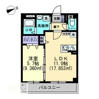 Sirius Garden【2階】の間取り