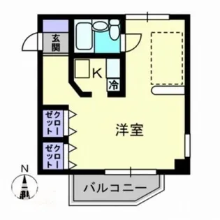 ラフィーネ塩上【304号室】の間取り