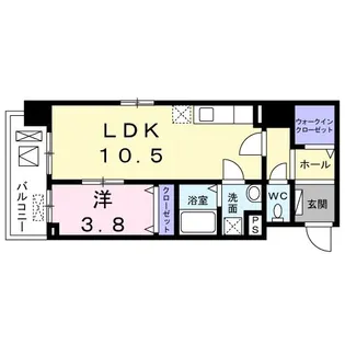 アルテミスコート【302号室】の間取り