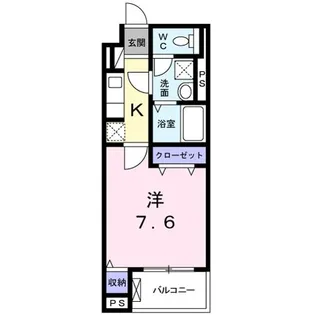 グランソレイユ【1階】の間取り