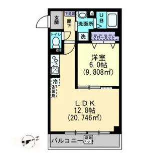 Sirius Garden【2階】の間取り