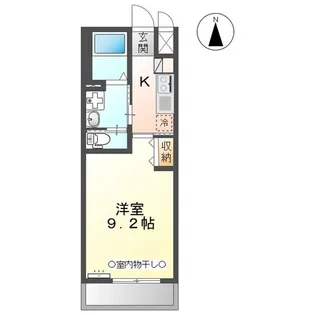 M’z two(エムズ 2)【1階】の間取り