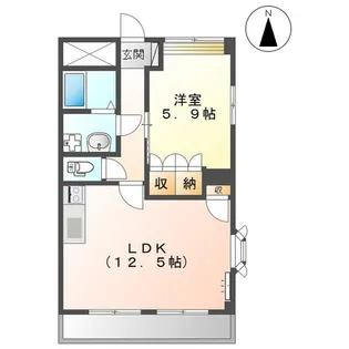 ヴィーナス【201号室】の間取り