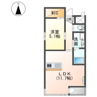 ルピナス【2階】の間取り