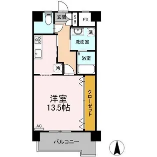 マンション ベアーズクラブ【3階】の間取り