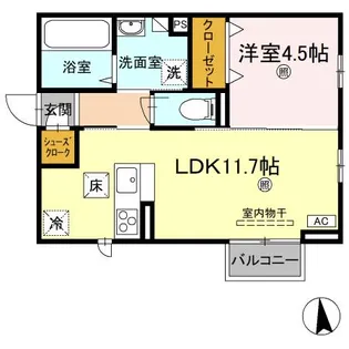 Nagomi【1階】の間取り