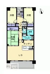 NCRe東山崎【4階】の間取り