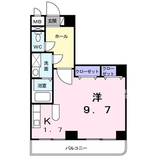 ガーデン・アルバータ【3階】の間取り