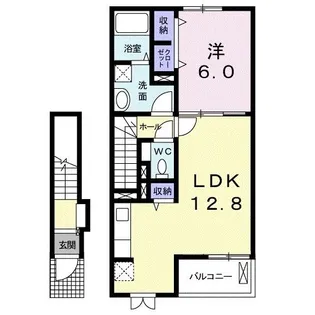 グラン ノーヴァ【2階】の間取り