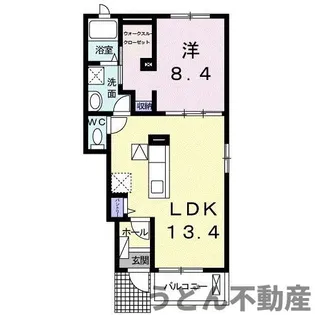 ルポゼ【1階】の間取り