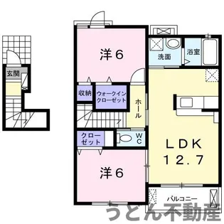 ソラーナS C【2階】の間取り