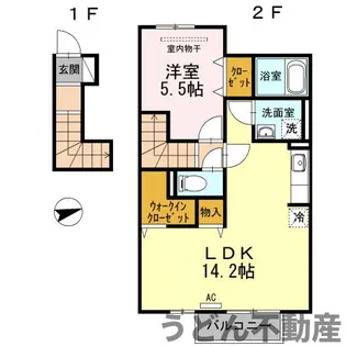 サンクチュアリ【2階】の間取り