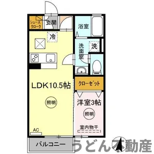 プリマヴェーラ・Y【1階】の間取り