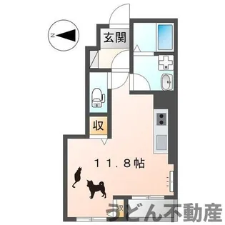 リンバ【1階】の間取り