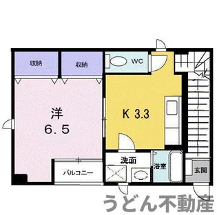 ソレイユ K【2階】の間取り