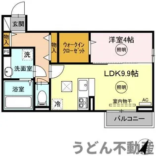 Ruhe(ルーエ)【1階】の間取り